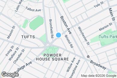 Map image of the property - 25 Warner St