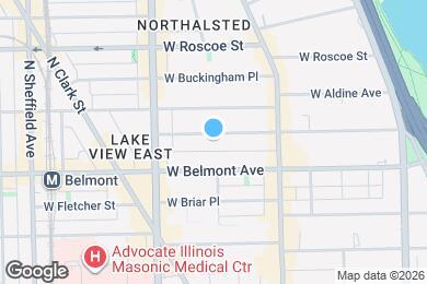 Map image of the property - 665 W Melrose St