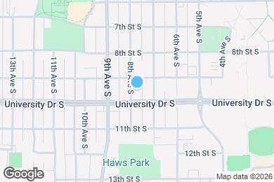 Map image of the property - 914 8th Ave S