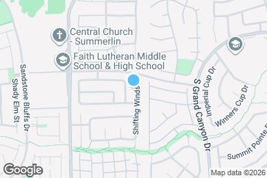 Map image of the property - 1669 Shifting Winds St