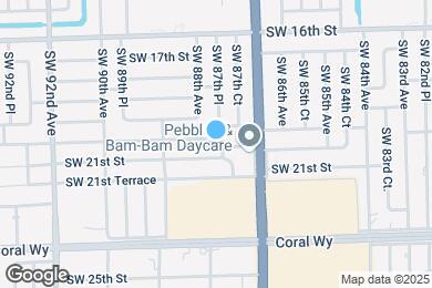 Map image of the property - 8760 SW 20th St
