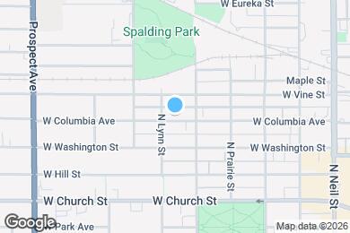 Map image of the property - 508 W Columbia Ave