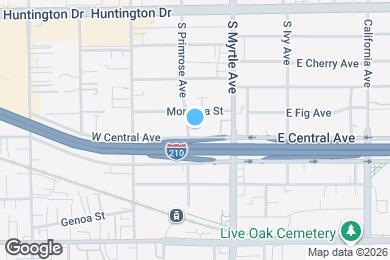 Map image of the property - 137 W Central Ave