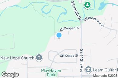 Map image of the property - 6924 SE 108th Ave
