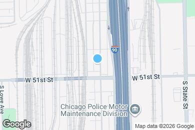 Map image of the property - 5032 S Princeton Ave