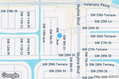 Map image of the property - 2625 SW 9th Ave