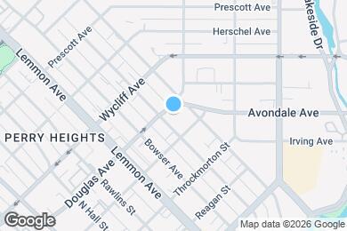 Map image of the property - 4040 Avondale Ave