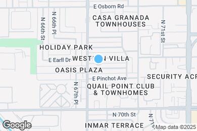 Map image of the property - 6820 E Avalon Dr