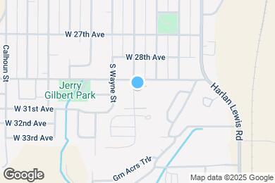 Map image of the property - Bellevue Gardens Apartments