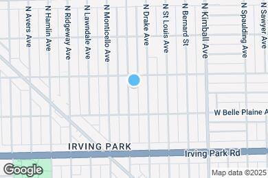 Map image of the property - 4139 N. Central Park Ave.