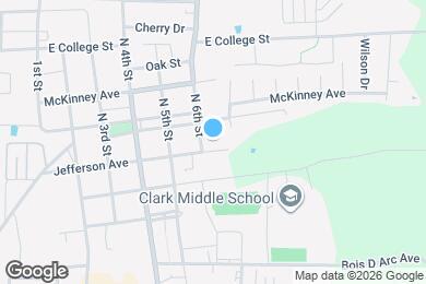 Map image of the property - 610 Jefferson Ave
