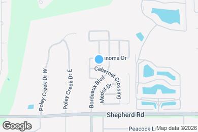 Map image of the property - 6789 Cabernet Crossing