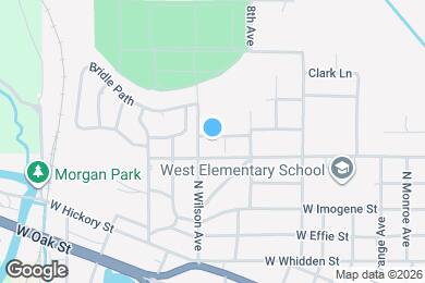 Map image of the property - 907 Waldron St