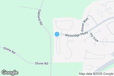 Map image of the property - 1704 Rising View Cir