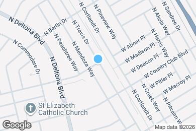 Map image of the property - 9108 N Travis Dr