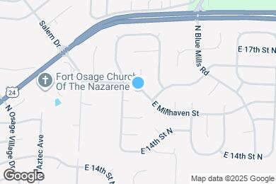 Map image of the property - 19707 E Millhaven St