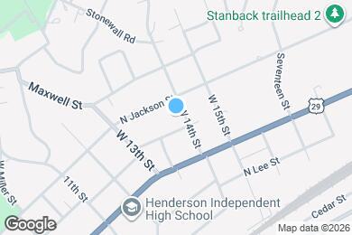 Map image of the property - 209 W 14th St