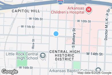Map image of the property - 1202 S Schiller St