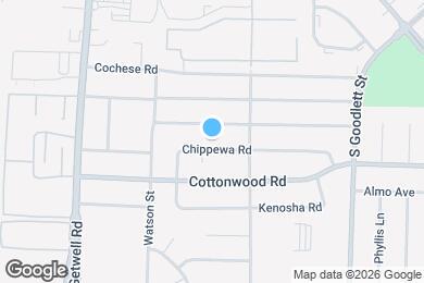 Map image of the property - 4100 Chippewa Rd