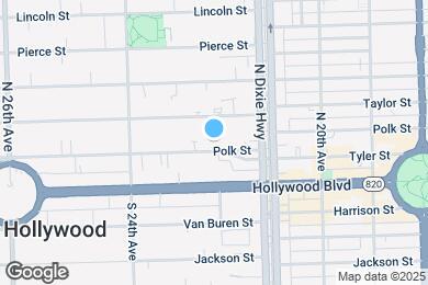 Map image of the property - 2201 Polk St