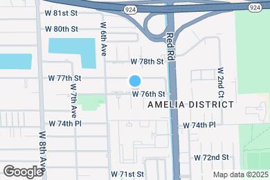 Map image of the property - 505 W 76th St