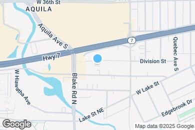 Map image of the property - 1321 Division St
