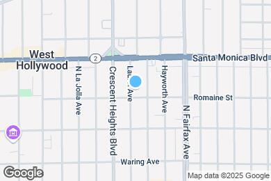 Map image of the property - 1012 N Laurel Ave
