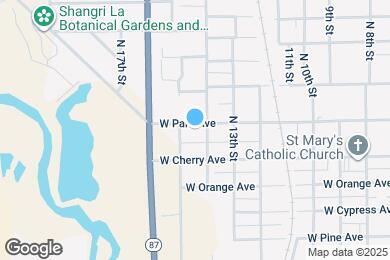 Map image of the property - 1503 W Park Ave