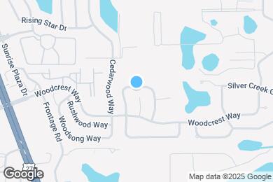 Map image of the property - 1206 Whitewood Way