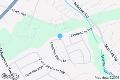 Map image of the property - 2061 Marshes Glenn Dr