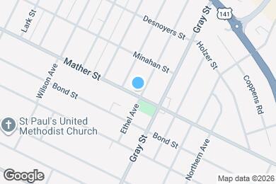 Map image of the property - 703 Ethel Ave