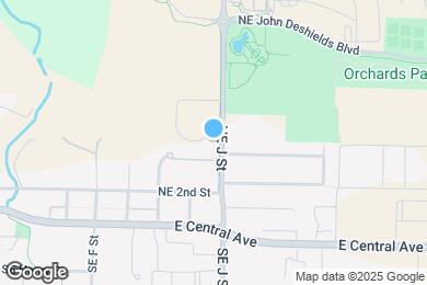 Map image of the property - 305 NE B St