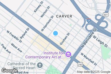 Map image of the property - 1011 W Marshall St