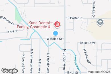 Map image of the property - 824 N White Barn Rd