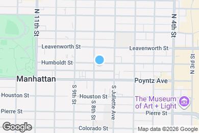 Map image of the property - 727 Humboldt St