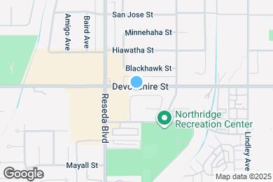 Map image of the property - 18417 Tuba St