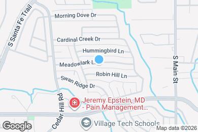 Map image of the property - 310 Meadowlark Ln