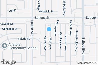 Map image of the property - 7451 Wish Ave