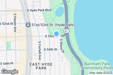 Map image of the property - 5300 S Shore Dr