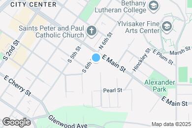 Map image of the property - 119 S 6th St