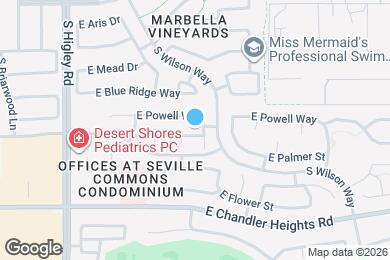 Map image of the property - 3464 E Packard Dr