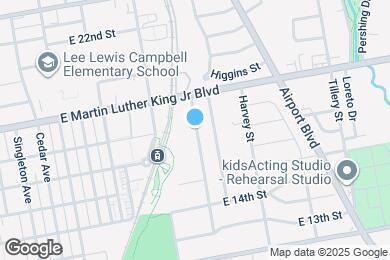 Map image of the property - 1710 Clifford Ave