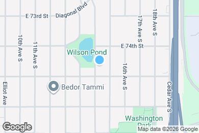 Map image of the property - 7433 15th Ave S