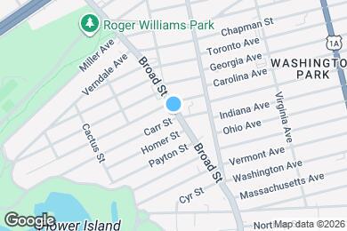 Map image of the property - 1375 Broad St