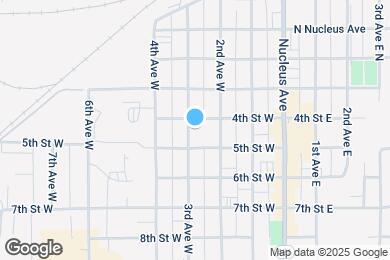 Map image of the property - 413 3rd Ave W