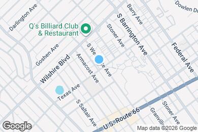 Map image of the property - 11857 Texas Ave
