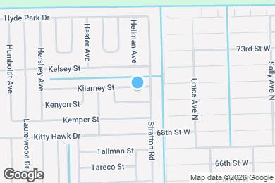 Map image of the property - 3709 Kilarney St
