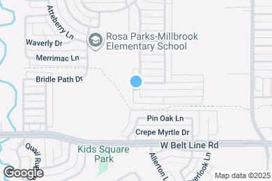 Map image of the property - 587 Lentisco Dr