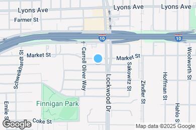 Map image of the property - 5420 San Jose St