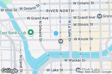 Map image of the property - 212 W Kinzie St